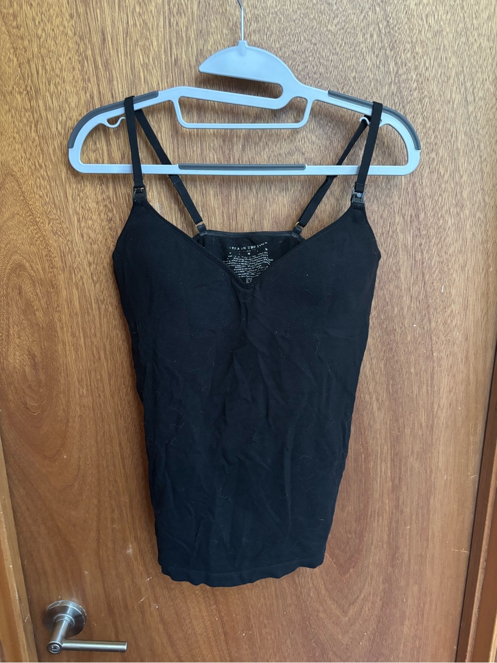 A Pea in the Pod Black Slim Fit Maternity Camisole